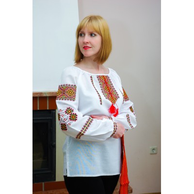 Embroidered blouse "Gutsul Mystery"